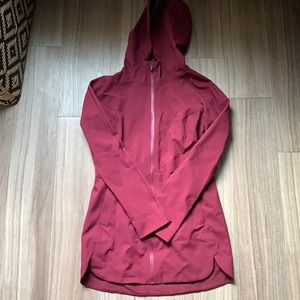 Lululemon Fleece-Lined Rain Jacket